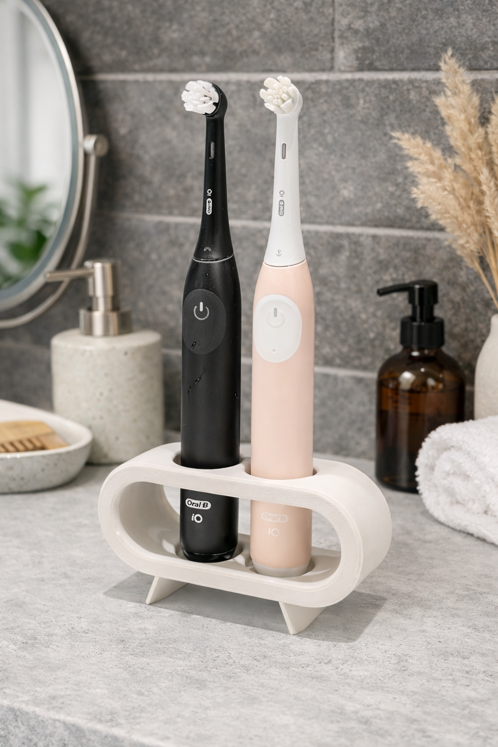 Minimalistische Tandenborstelhouder 2 – Strakke & Hygiënische Badkamer